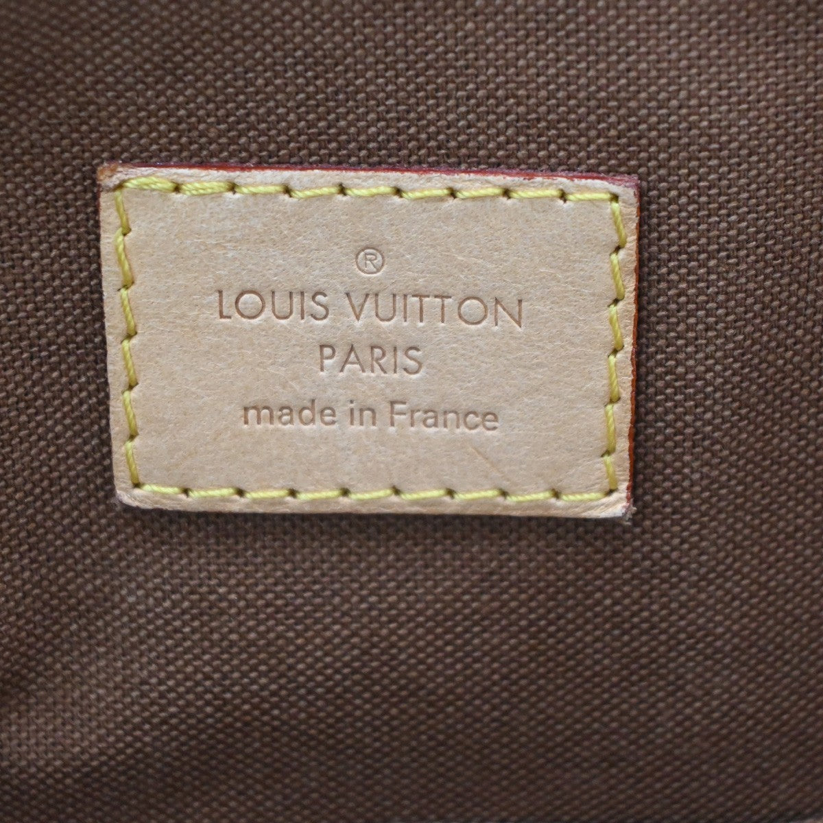 Louis Vuitton Tivoli Monogram Canvas Brown Canvas Handbag (Pre-Owned)