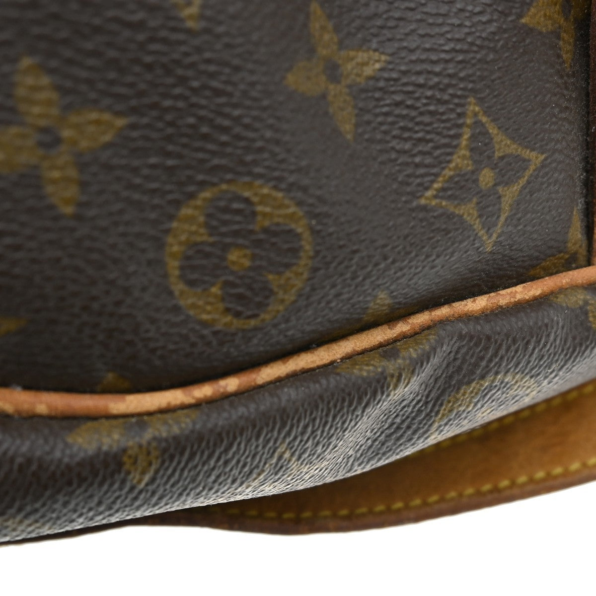Louis Vuitton Saumur Monogram Canvas Brown Canvas Handbag (Pre-Owned)