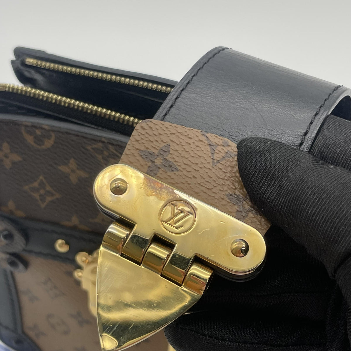 Louis Vuitton Trunk Clutch Monogram Brown Canvas Clutche & Pouche Bag (Pre-Owned)