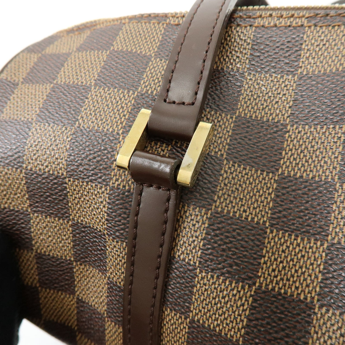 Louis Vuitton Papillon Damier Ebene Brown Canvas Handbag (Pre-Owned)