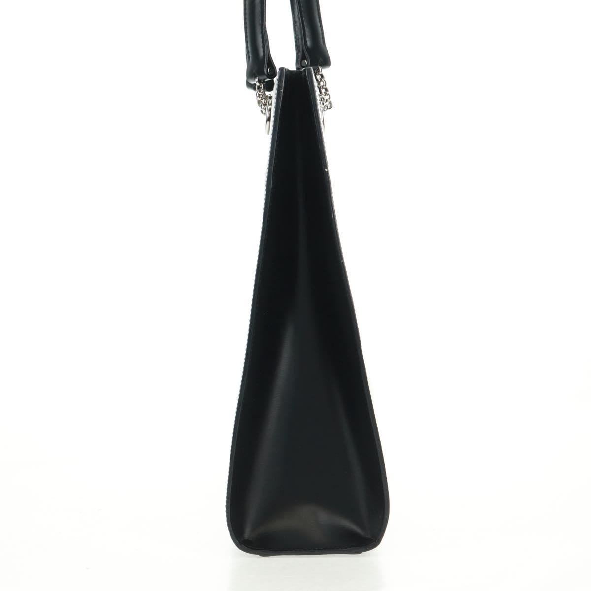 Cartier Panthère Leather Black Leather Handbag (Pre-Owned)