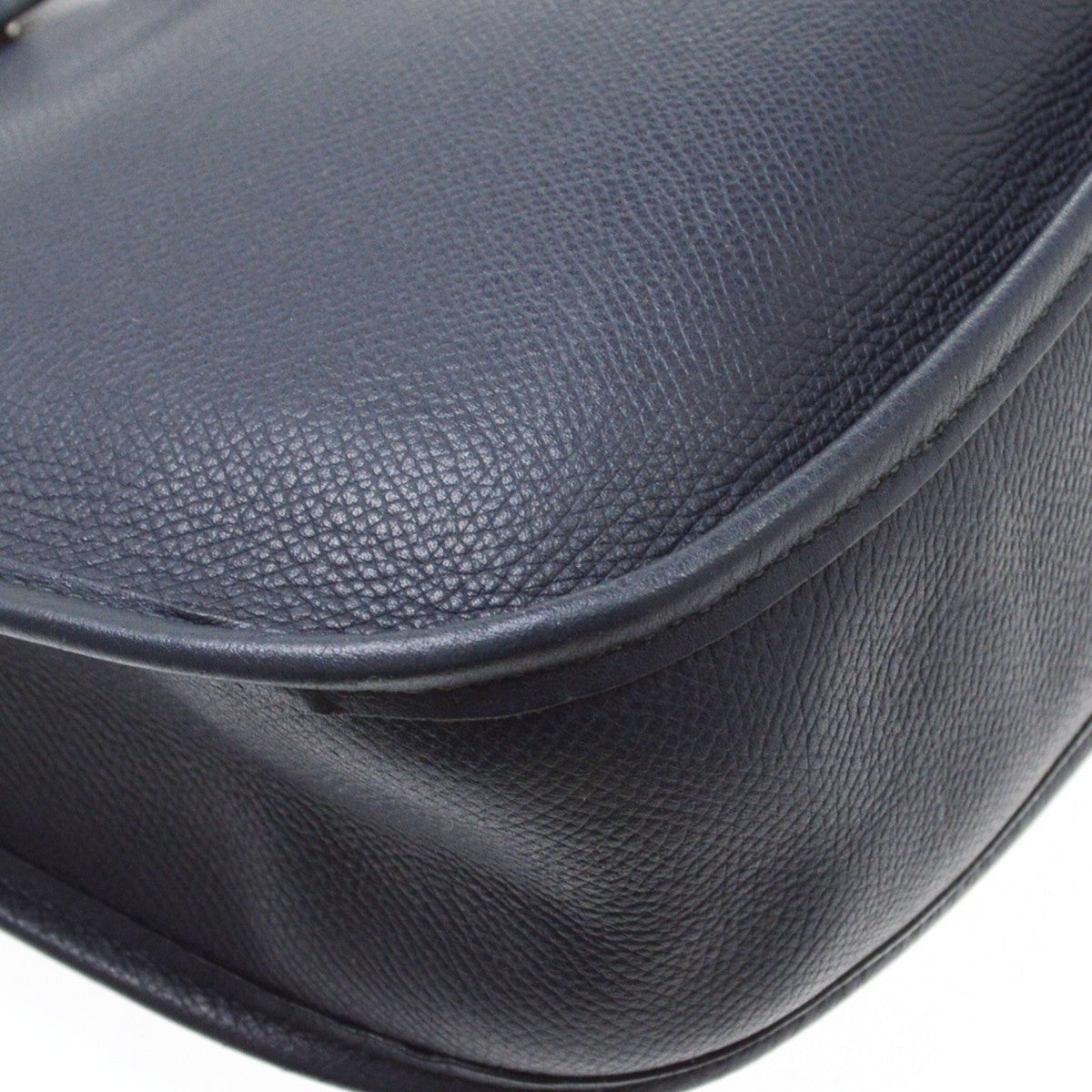Hermes Evelyne Bag Gen I Epsom Navy Leather Handbag (Pre-Owned)