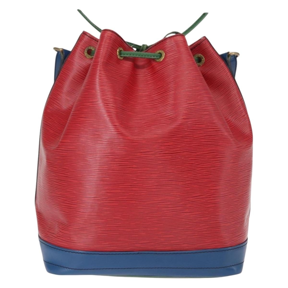 Louis Vuitton Tricolor Noe Epi Leather Red Leather Shoulder Bag Bag (Pre-Owned)