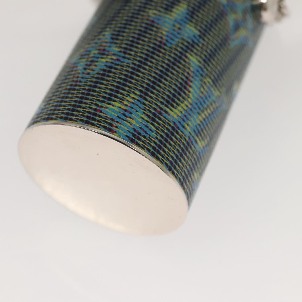 Louis Vuitton Lipstick Case On Chain Damier Monogram Lv Pop Canvas Blue Canvas Clutche & Pouche Bag (Pre-Owned)
