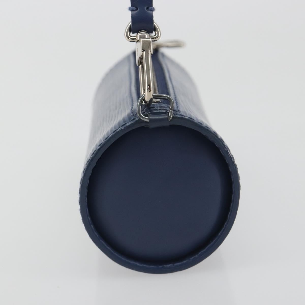 Louis Vuitton Soufflot Pochette Epi Leather Blue Leather Clutche & Pouche Bag (Pre-Owned)