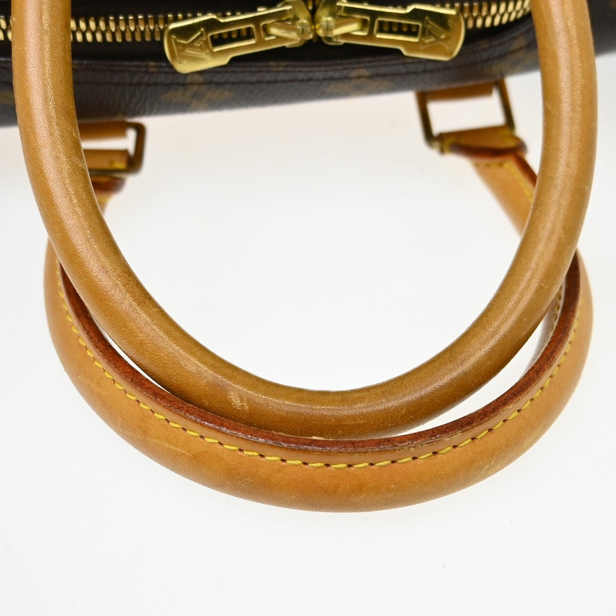 Louis Vuitton Deauville Monogram Brown Canvas Handbag (Pre-Owned)