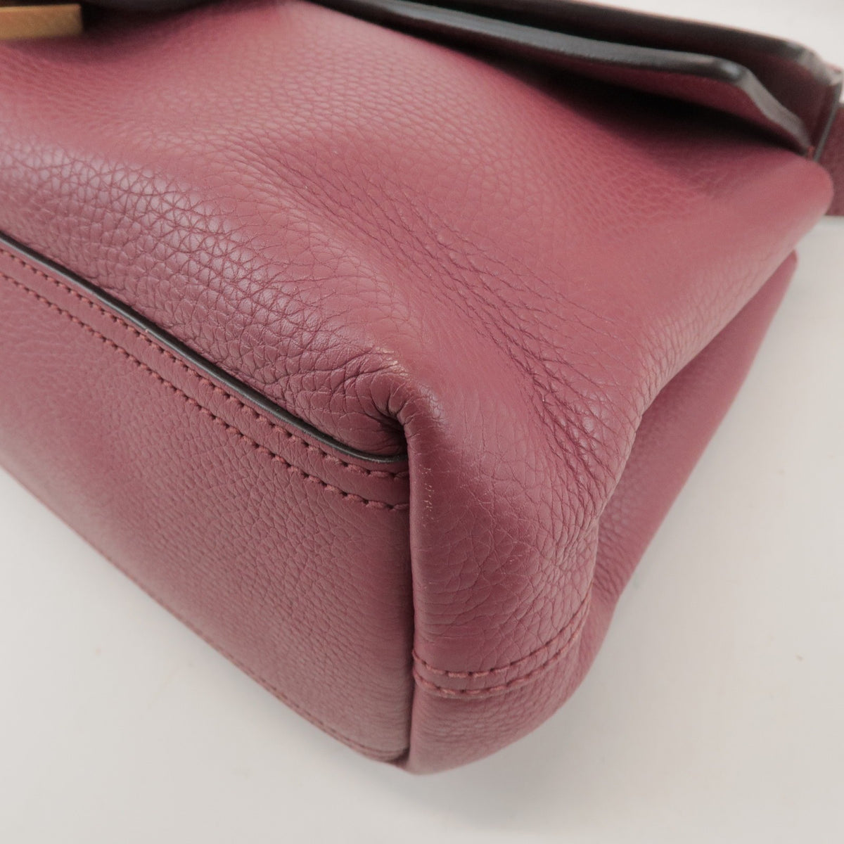 Gucci Gg Marmont Leather Pink Leather Shoulder Bag Bag (Pre-Owned)