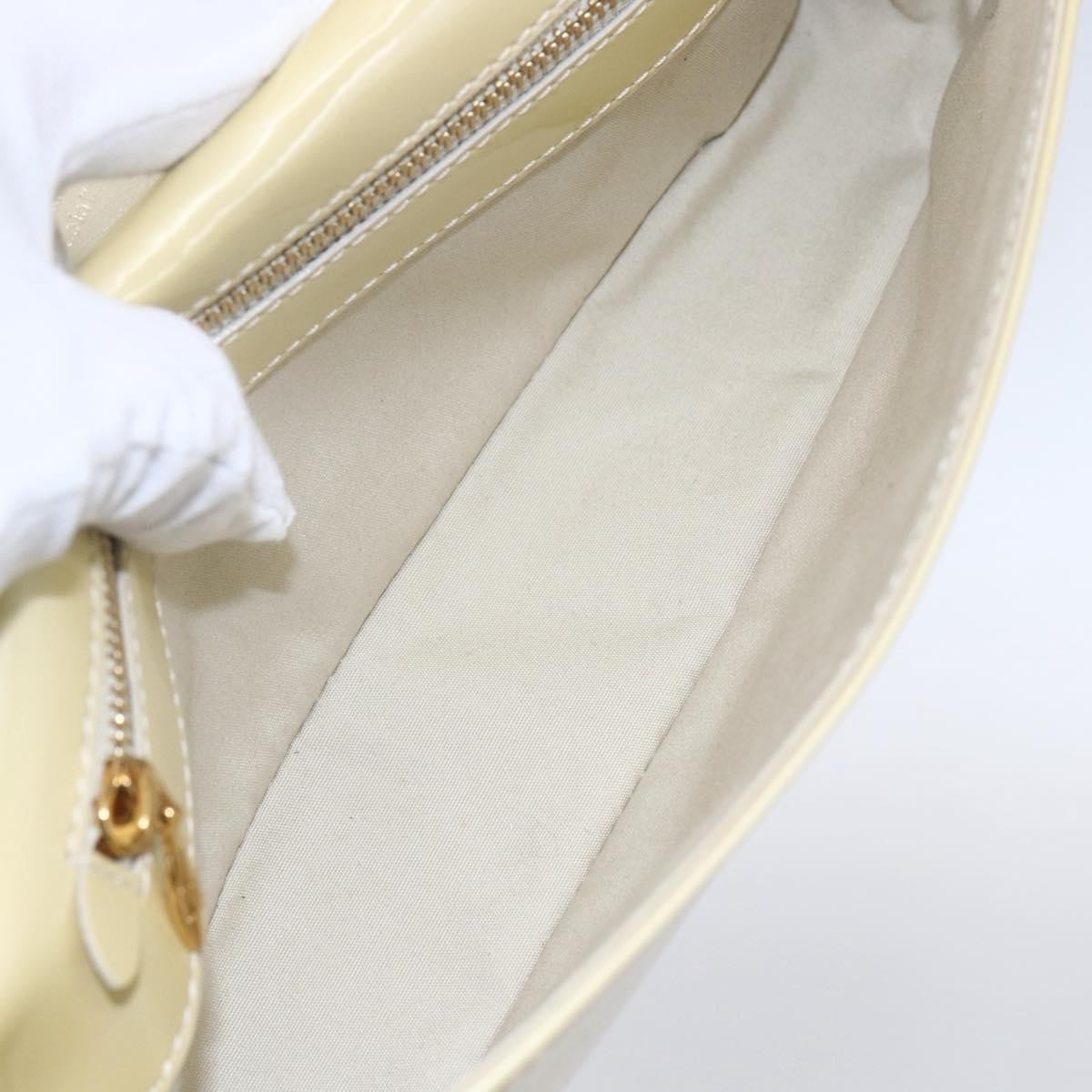 Louis Vuitton Sobe Clutch Patent Beige Patent_Leather Clutche & Pouche Bag (Pre-Owned)