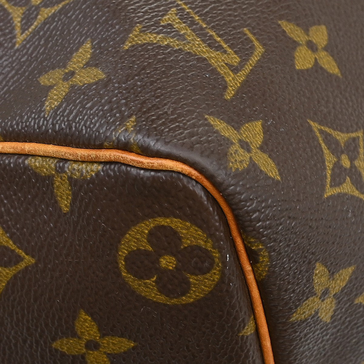 Louis Vuitton Keepall Monogram Canvas Brown Canvas Travel Bag Bag (Pre-Owned)