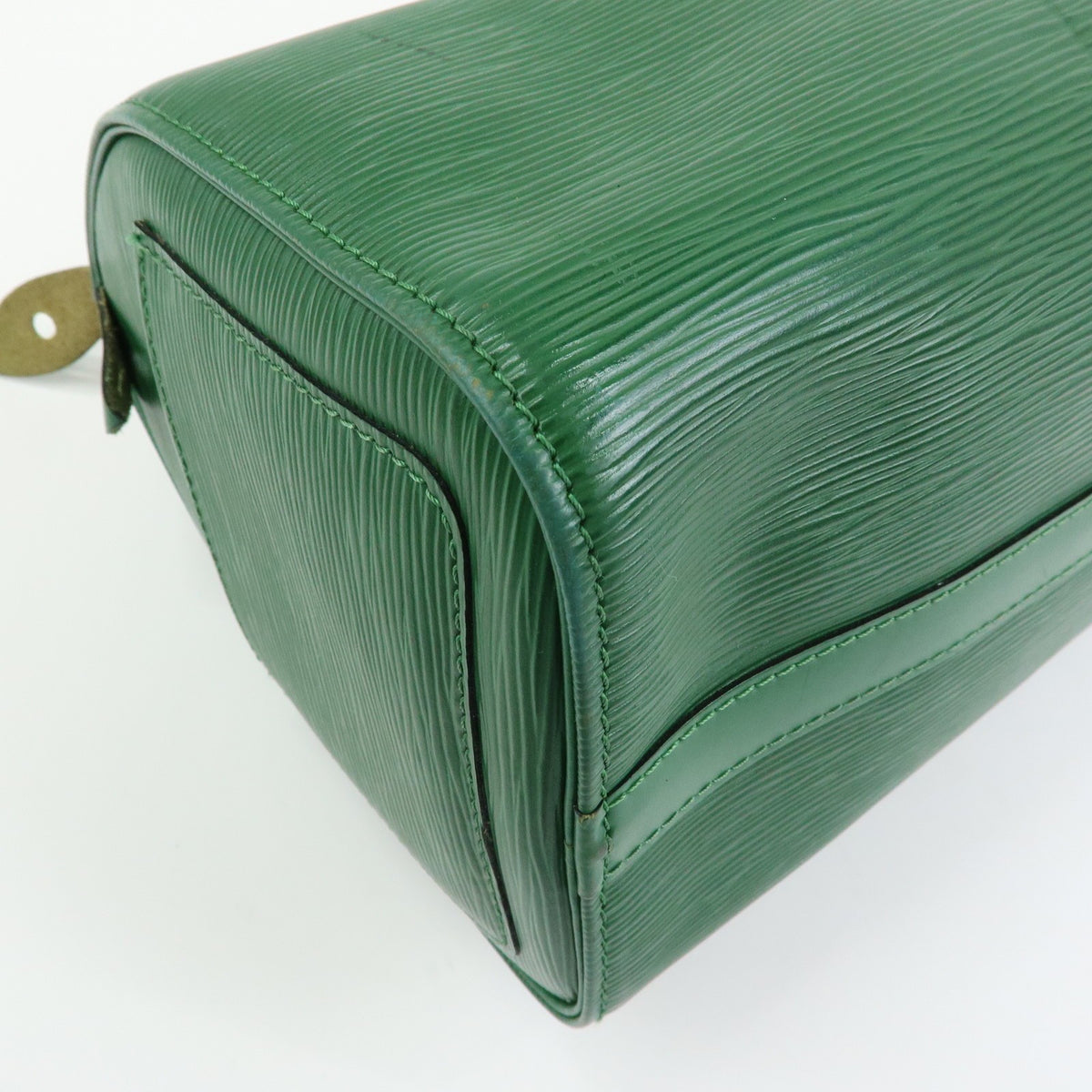 Louis Vuitton Speedy Epi Leather Green Leather Handbag (Pre-Owned)