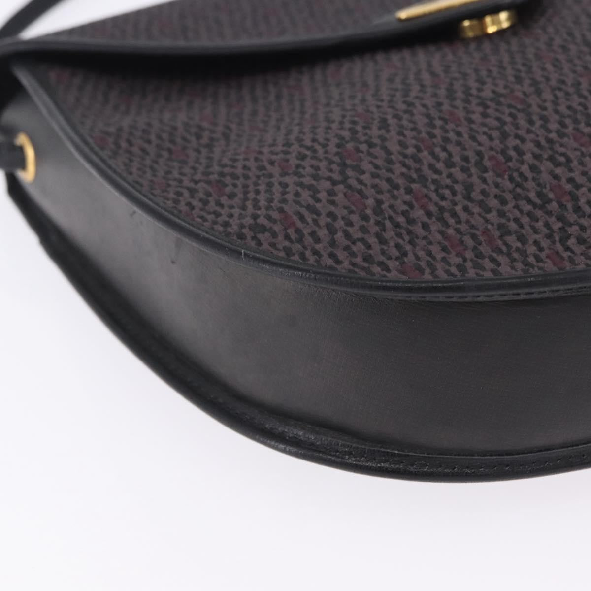 Saint Laurent Vintage Canvas Purple Canvas Shoulder Bag Bag (Pre-Owned)