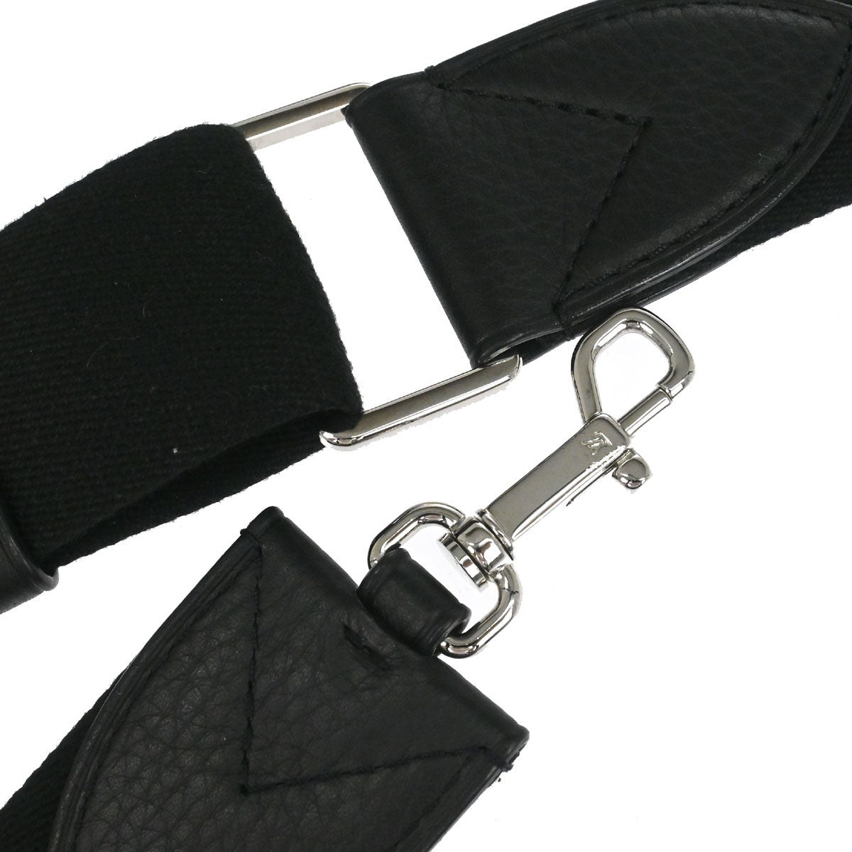 Louis Vuitton Papillon Monogram Black Leather Handbag (Pre-Owned)