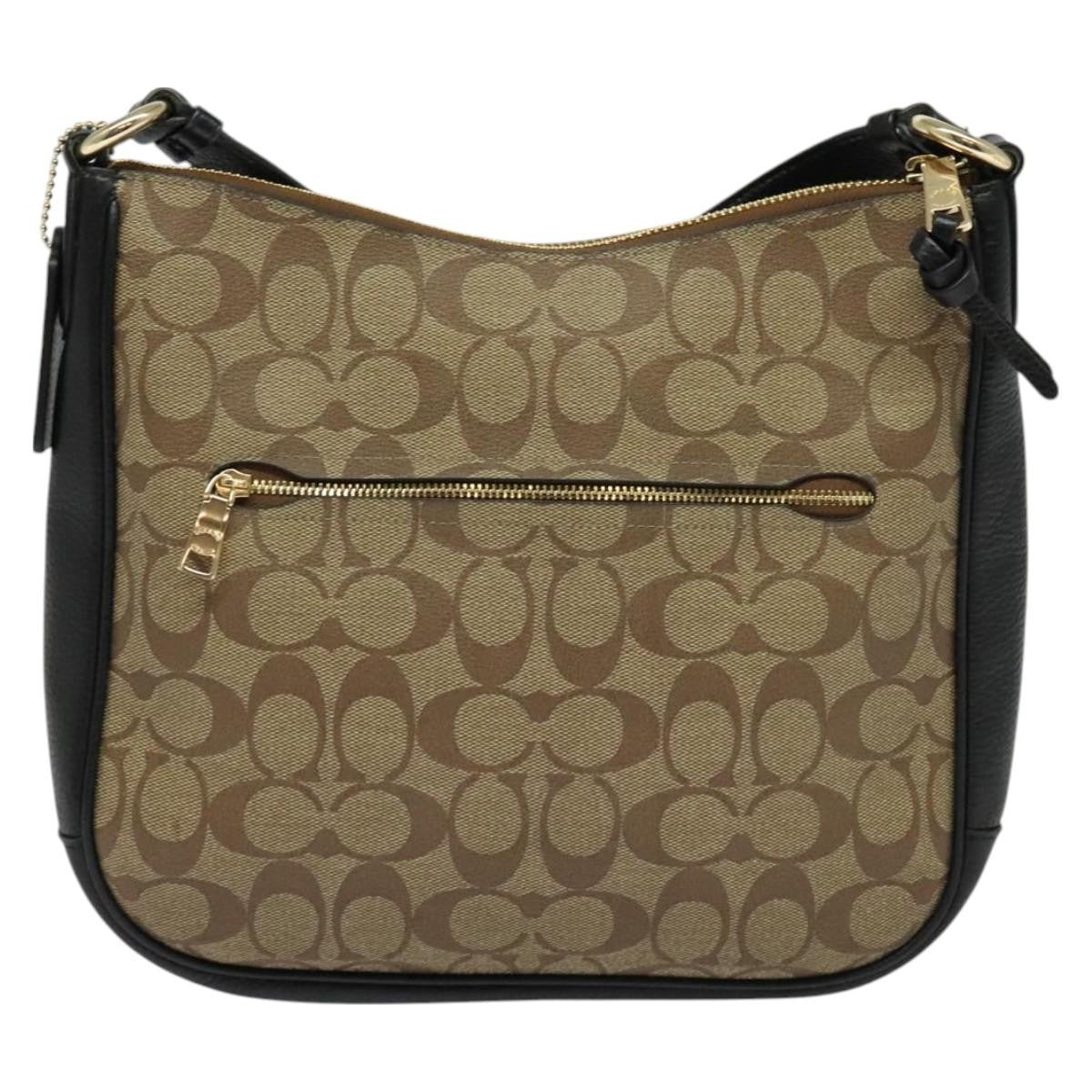 Chloe Vintage Shoulder Bag Canvas Beige Canvas Shoulder Bag Bag (Pre-Owned)