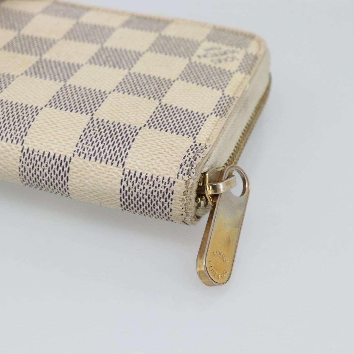 Louis Vuitton Zippy Organizer Damier Ebene Beige Canvas Wallets Accessory (Pre-Owned)