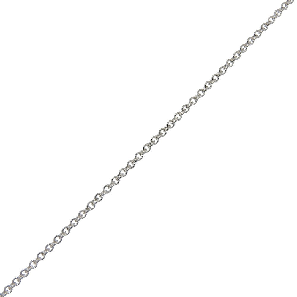 Tiffany & Co. Paloma Picasso Loving Heart Silver Silver Silver Necklace Jewelry (Pre-Owned)