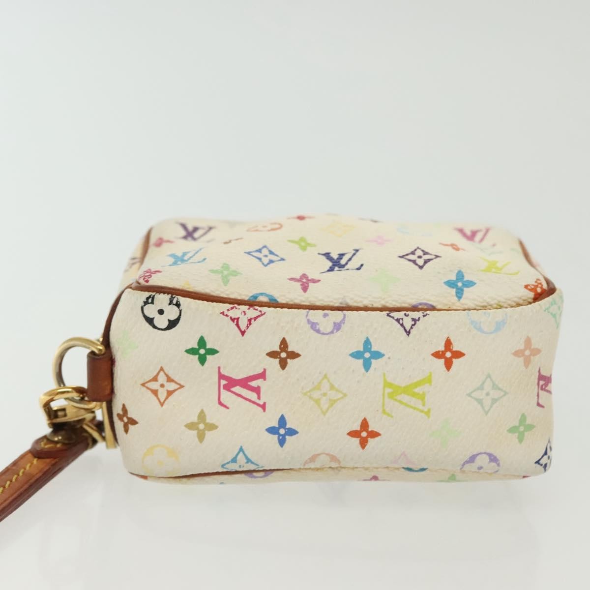 Louis Vuitton Wapity Trousse Monogram Multicolor White Canvas Clutche & Pouche Bag (Pre-Owned)