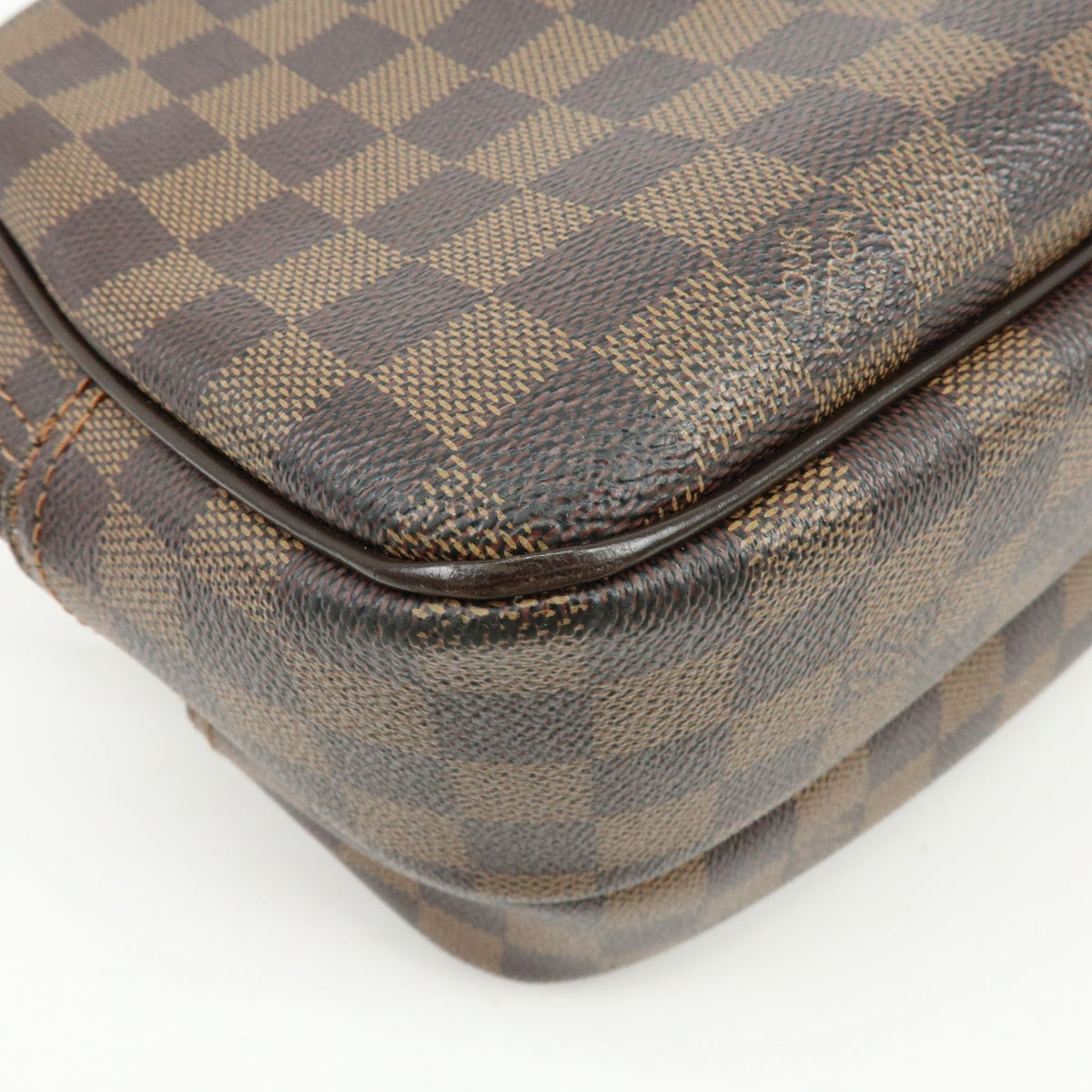 Louis Vuitton Reporter Damier Brown Canvas Shoulder Bag Bag (Pre-Owned)