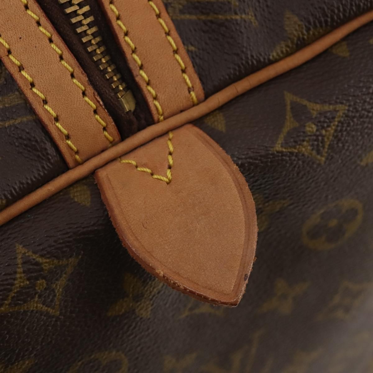 Louis Vuitton Sac Souple Monogram Canvas Brown Canvas Handbag (Pre-Owned)