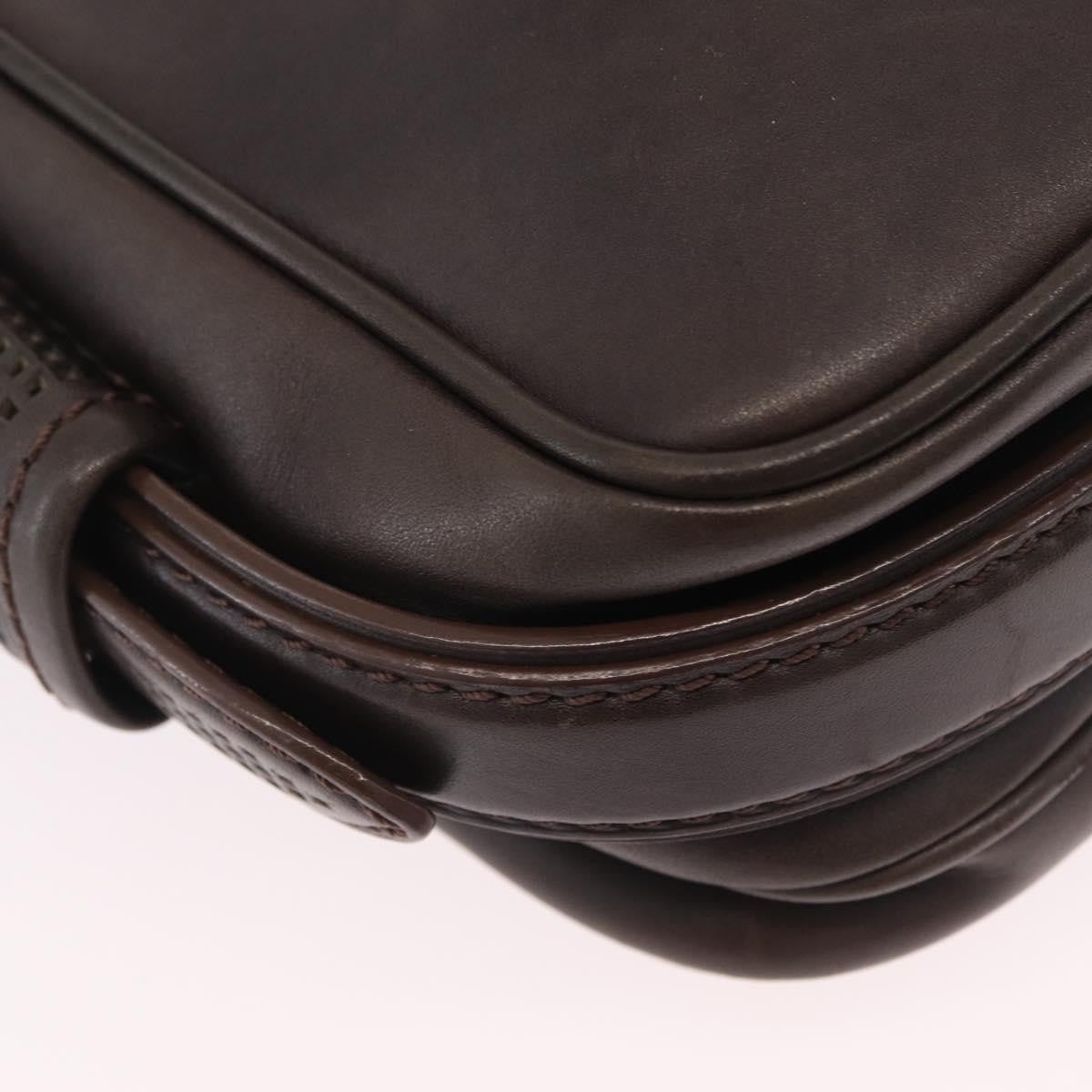 Louis Vuitton Bequia Trotter Messenger Nomade Leather Brown Leather Handbag (Pre-Owned)