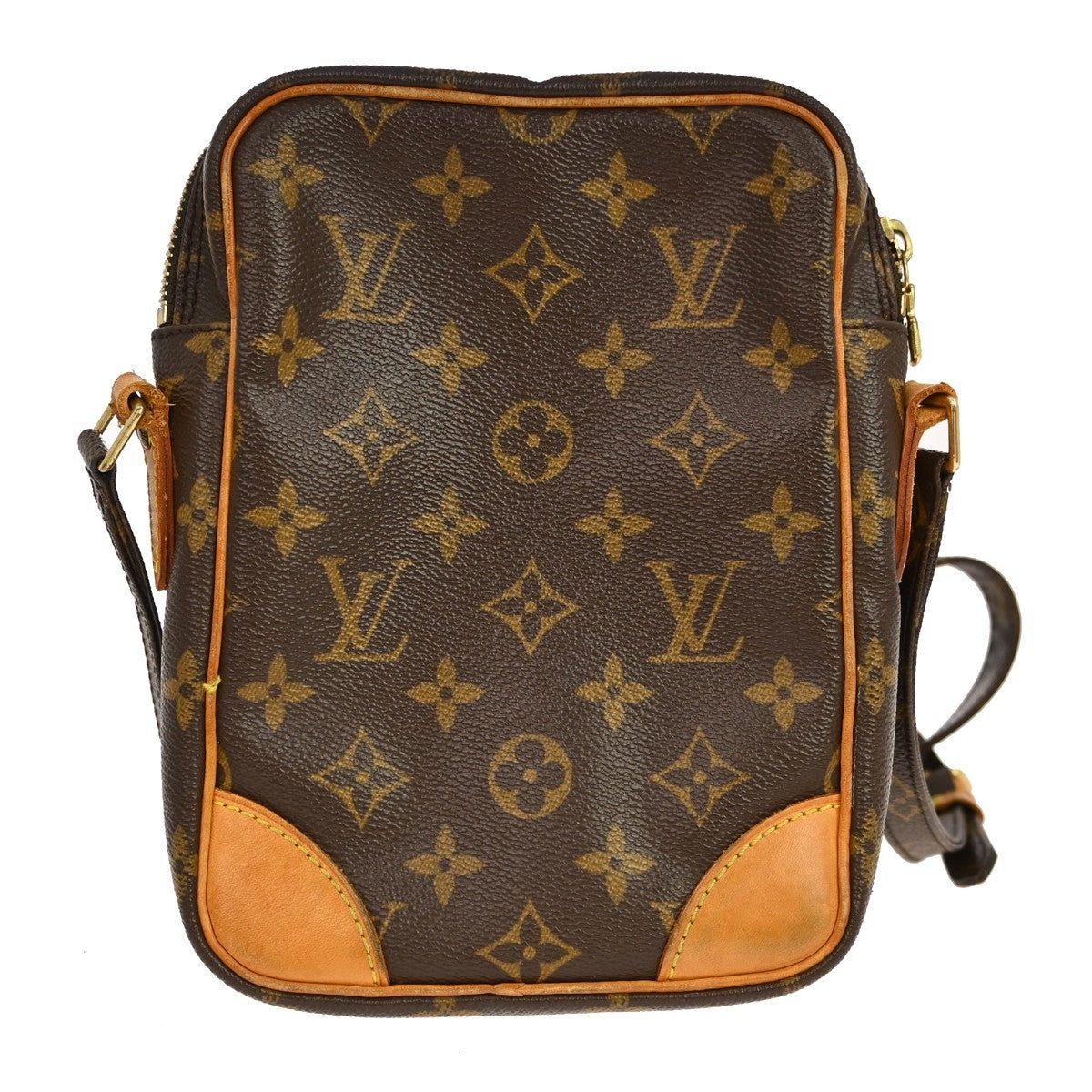 Louis Vuitton Amazone Monogram Canvas Brown Canvas Handbag (Pre-Owned)