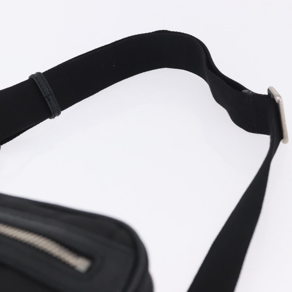 Gucci Off The Grid Belt Gg Econyl Black Canvas Handbag (Pre-Owned)