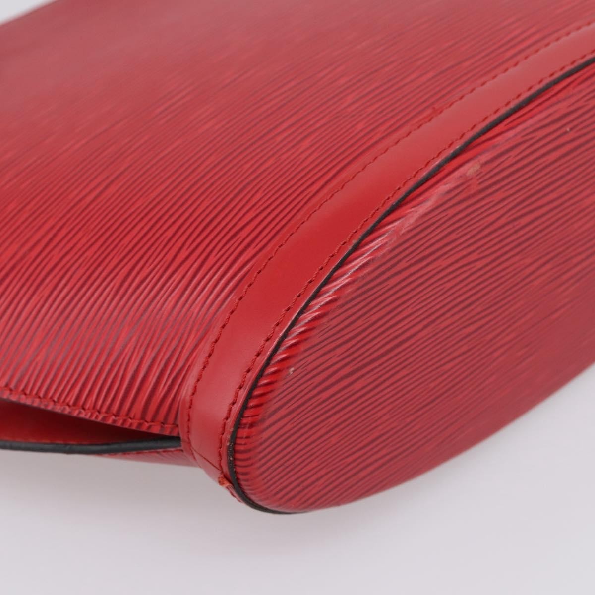 Louis Vuitton Saint Jacques Epi Leather Red Leather Handbag (Pre-Owned)