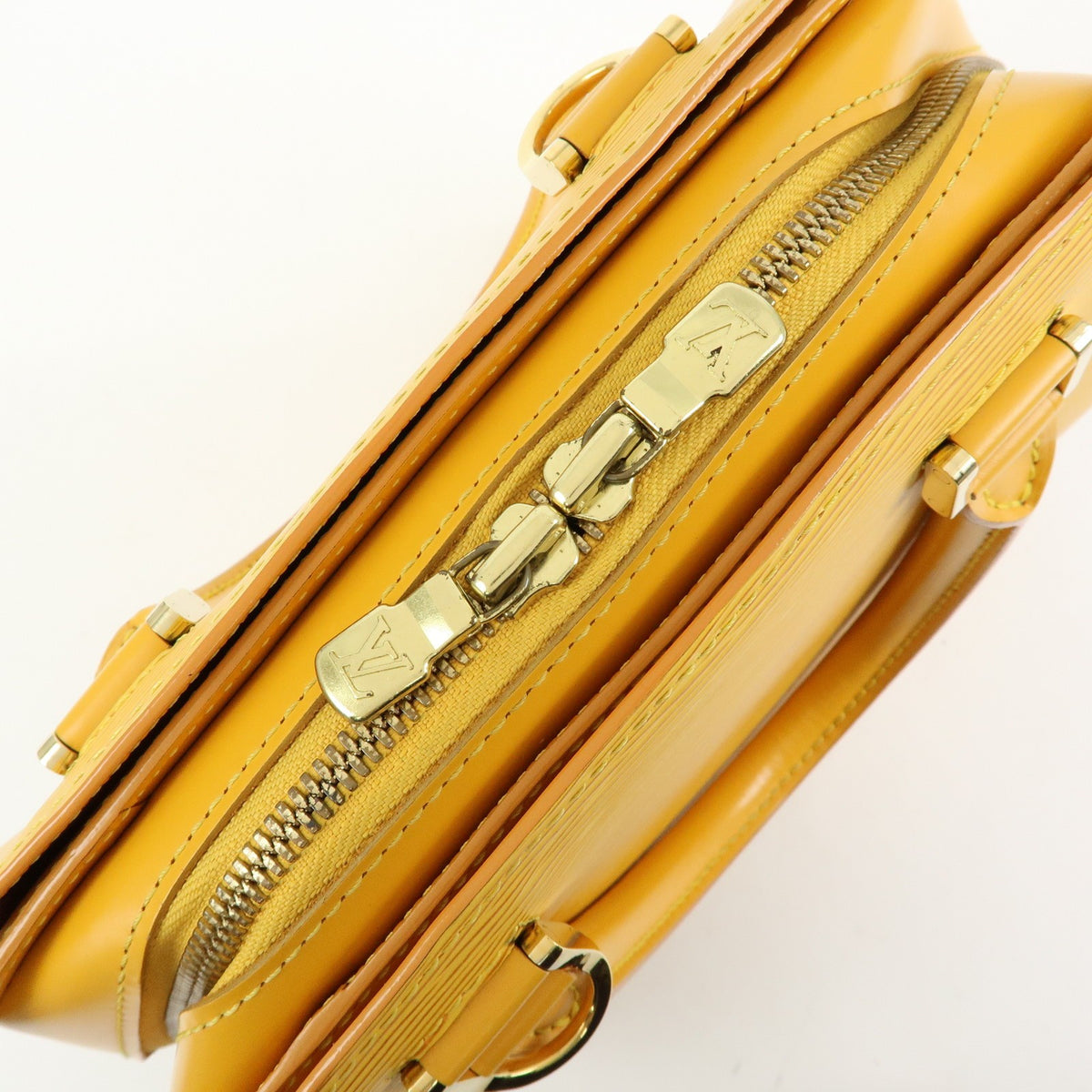 Louis Vuitton Pont Neuf Epi Leather Yellow Leather Handbag (Pre-Owned)