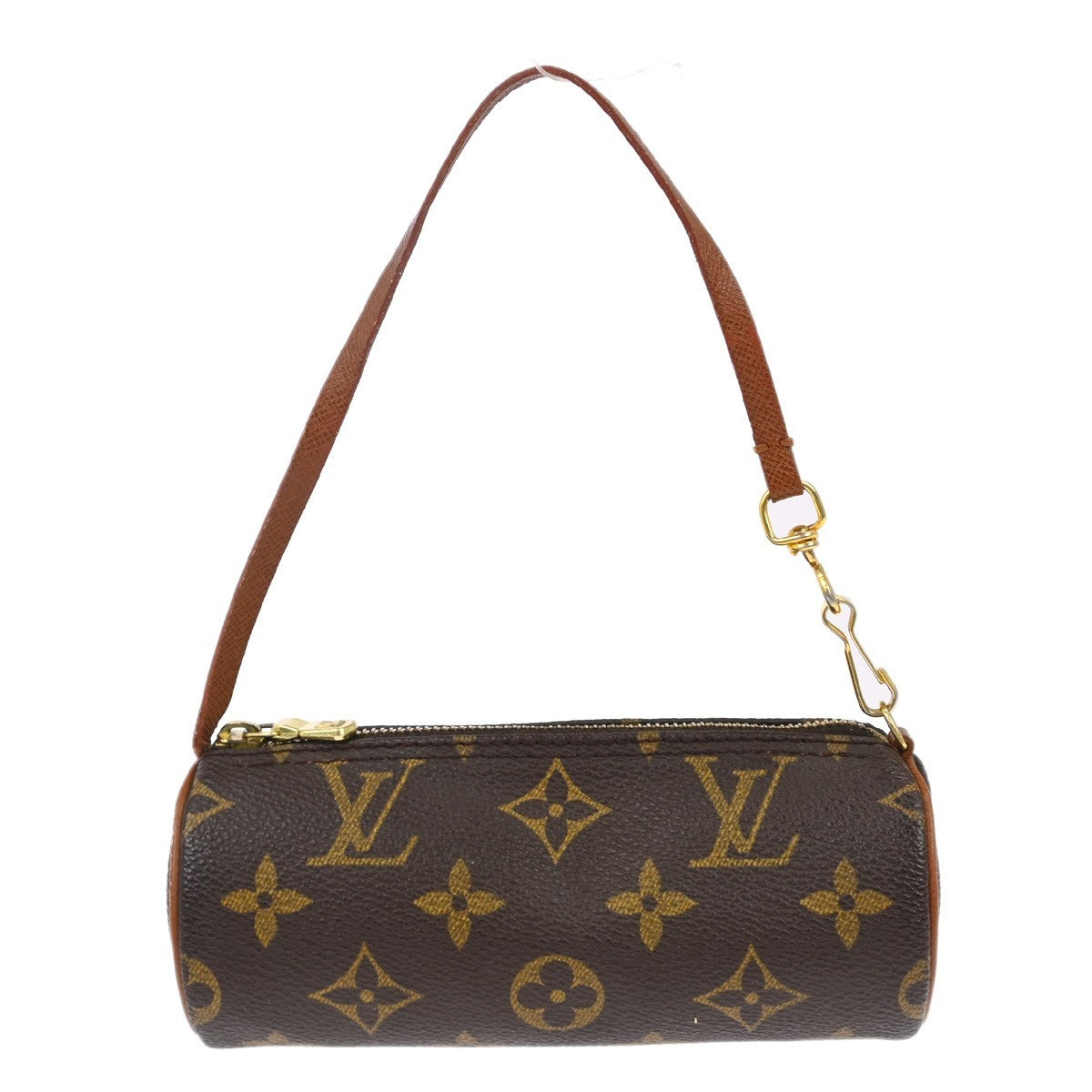 Louis Vuitton Papillon Pochette Monogram Canvas Brown Canvas Clutche & Pouche Bag (Pre-Owned)