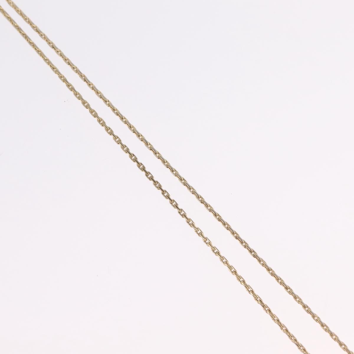 Christian Dior Cd Pendant Metal Gold Metal Necklace Jewelry (Pre-Owned)