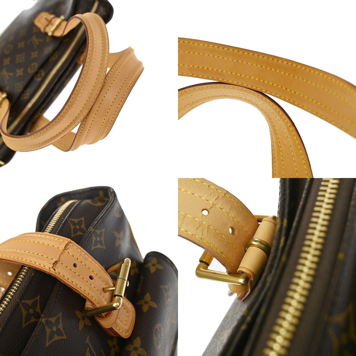 Louis Vuitton Multipli Cite Monogram Canvas Brown Canvas Handbag (Pre-Owned)