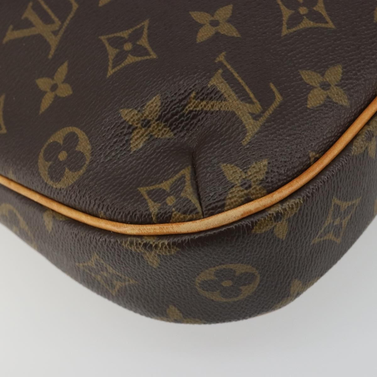Louis Vuitton Odeon Monogram Canvas Brown Canvas Handbag (Pre-Owned)