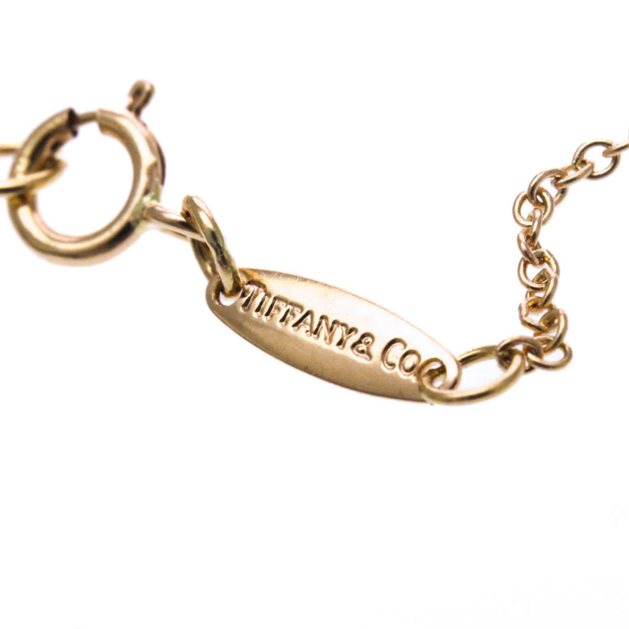 Tiffany & Co. Elsa Peretti Diamonds By The Yard 18K Rose Gold With Diamond Gold Pink_Gold Bracelet Jewelry (Pre-Owned)