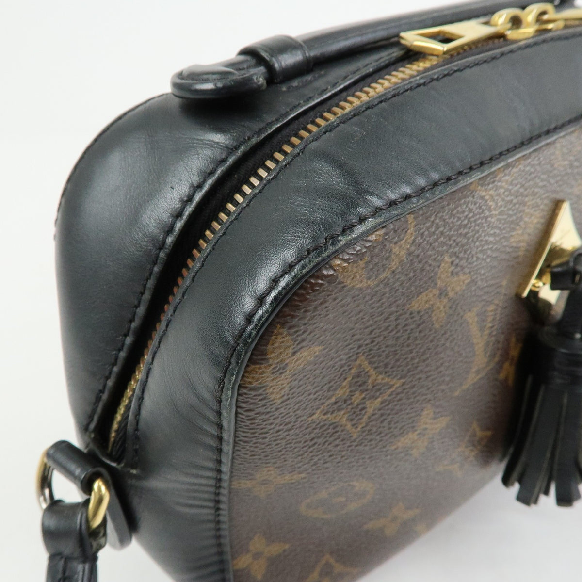 Louis Vuitton Saintonge Monogram Canvas With Leather Brown Canvas Handbag (Pre-Owned)