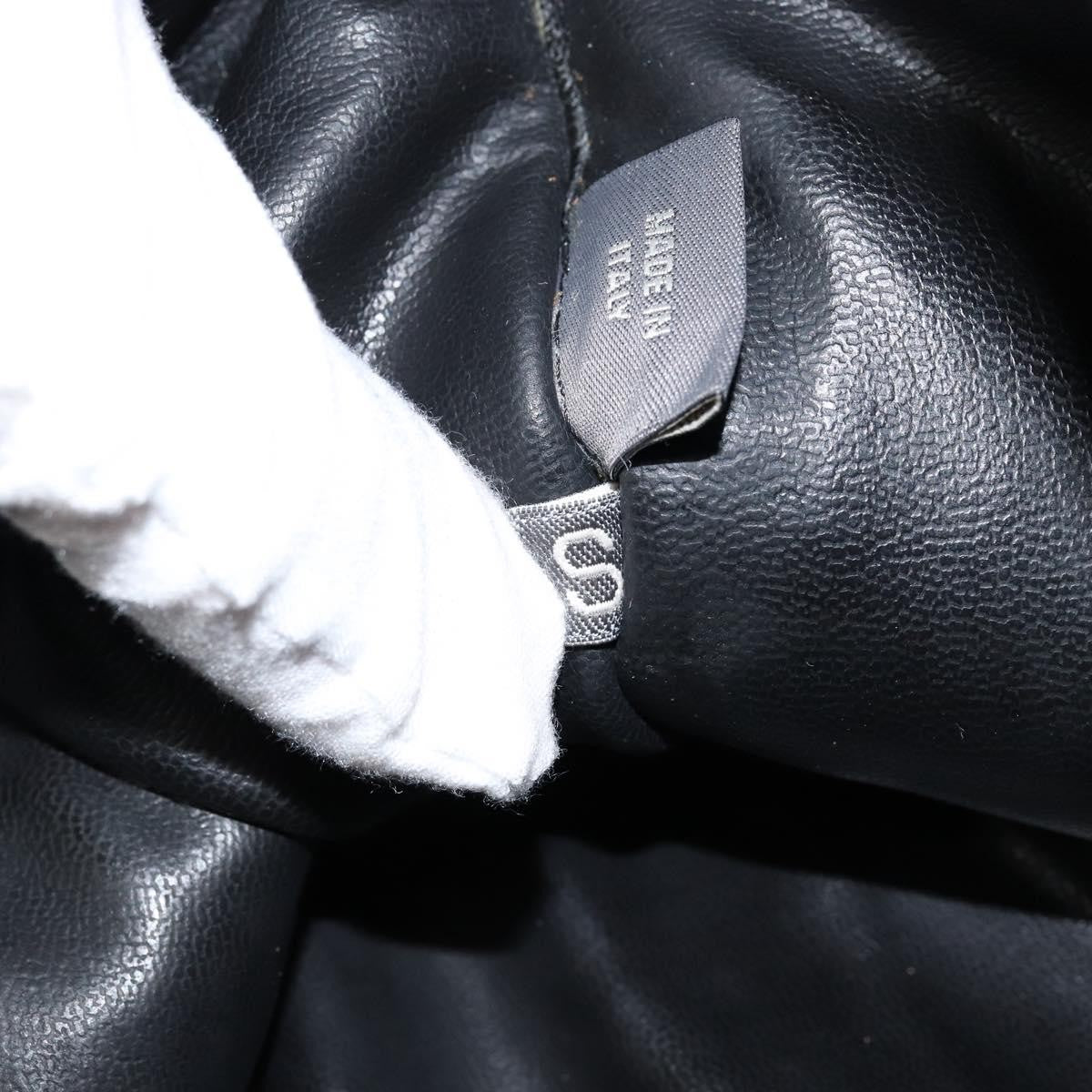 Bally Vintage Flap Quilted Leather Black Leather Handbag (Pre-Owned)