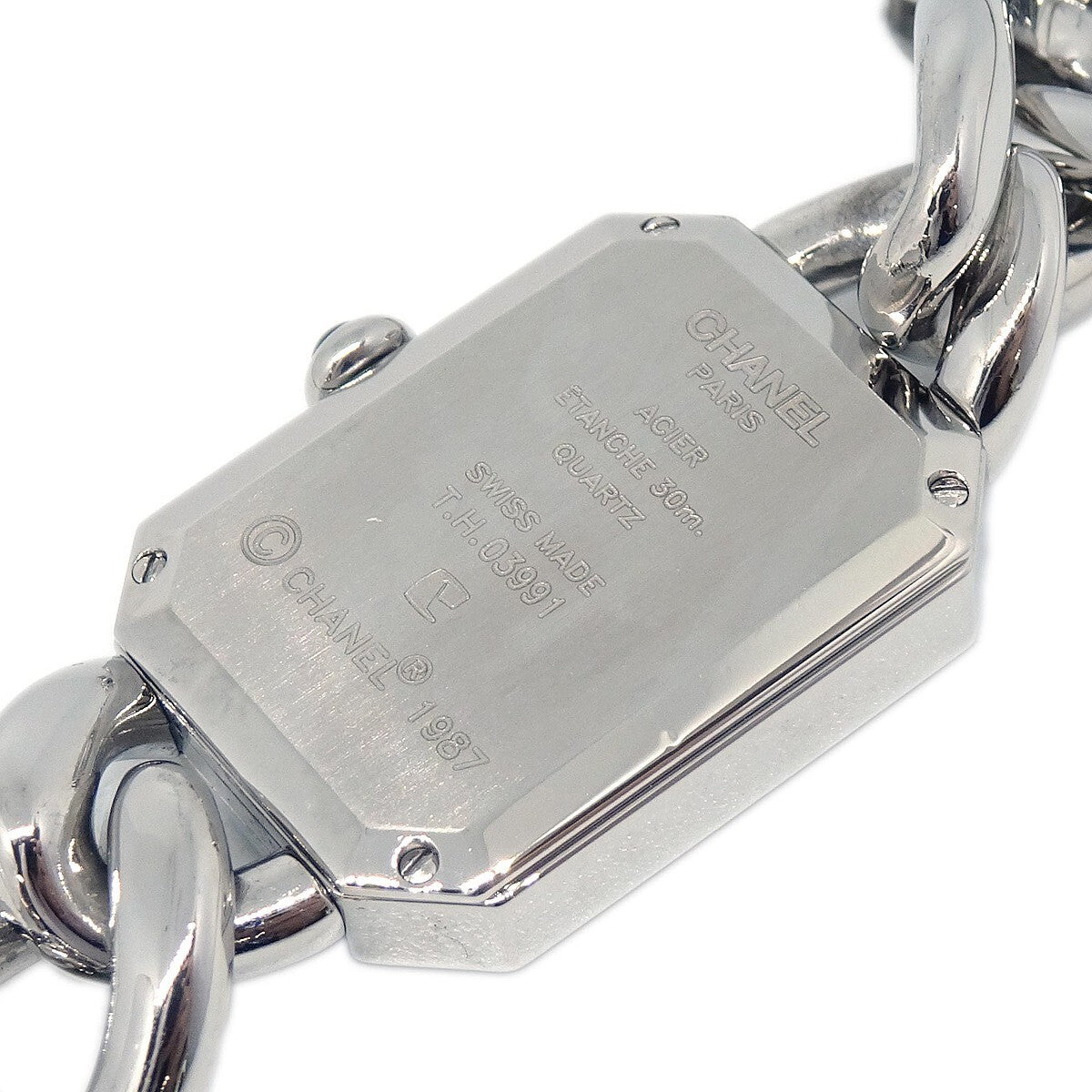 Chanel Premiere Chain Quartz Stainless Steel With Diamond Bezel Watch (Pre-Owned)