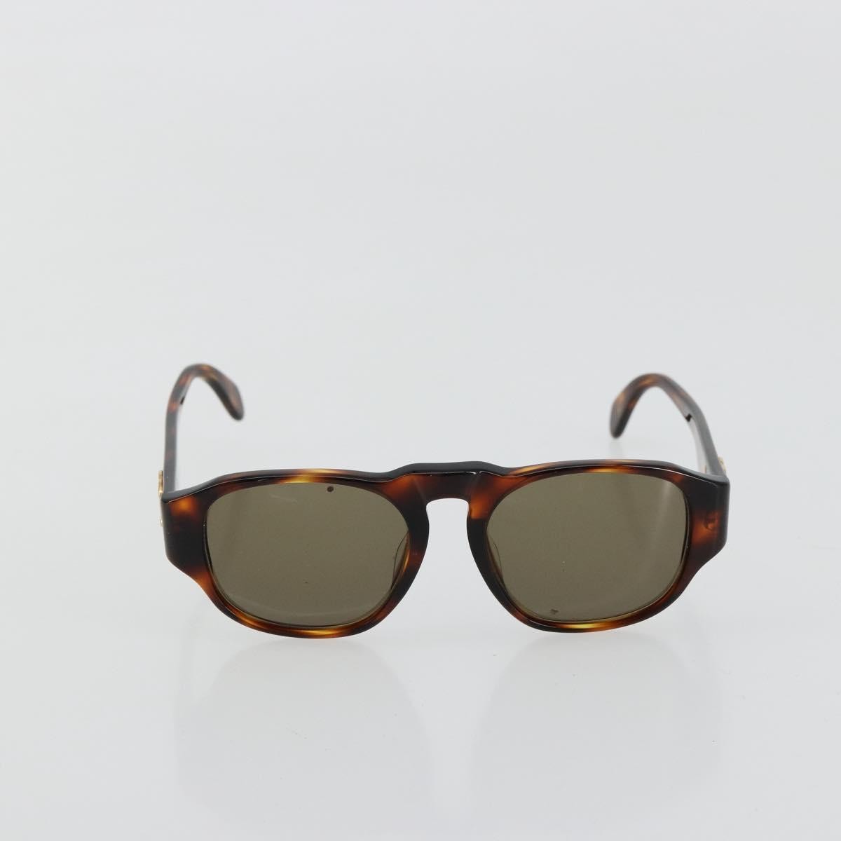 Chanel Logo Cc Plastic Brown Plastic Sunglasse Accessory (Pre-Owned)