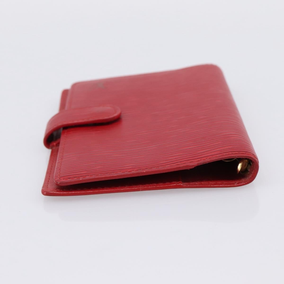 Louis Vuitton Agenda Cover Epi Red Leather Clutche & Pouche Bag (Pre-Owned)