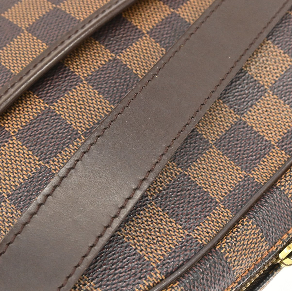 Louis Vuitton Ipanema Damier Brown Canvas Shoulder Bag Bag (Pre-Owned)