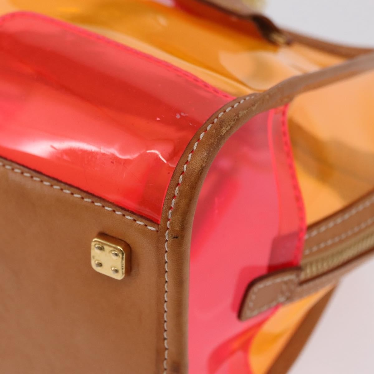 Loewe Amazona Pvc Orange Plastic_Glass Handbag (Pre-Owned)