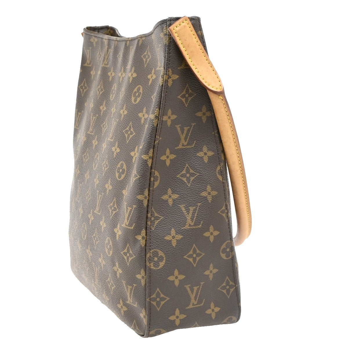 Louis Vuitton Monogram Looping Monogram Canvas Brown Canvas Shoulder Bag Bag (Pre-Owned)