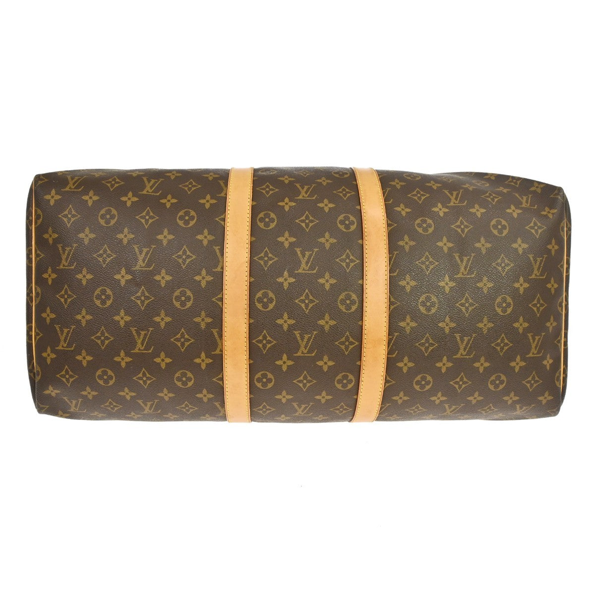 Louis Vuitton Keepall Monogram Canvas Brown Canvas Travel Bag Bag (Pre-Owned)