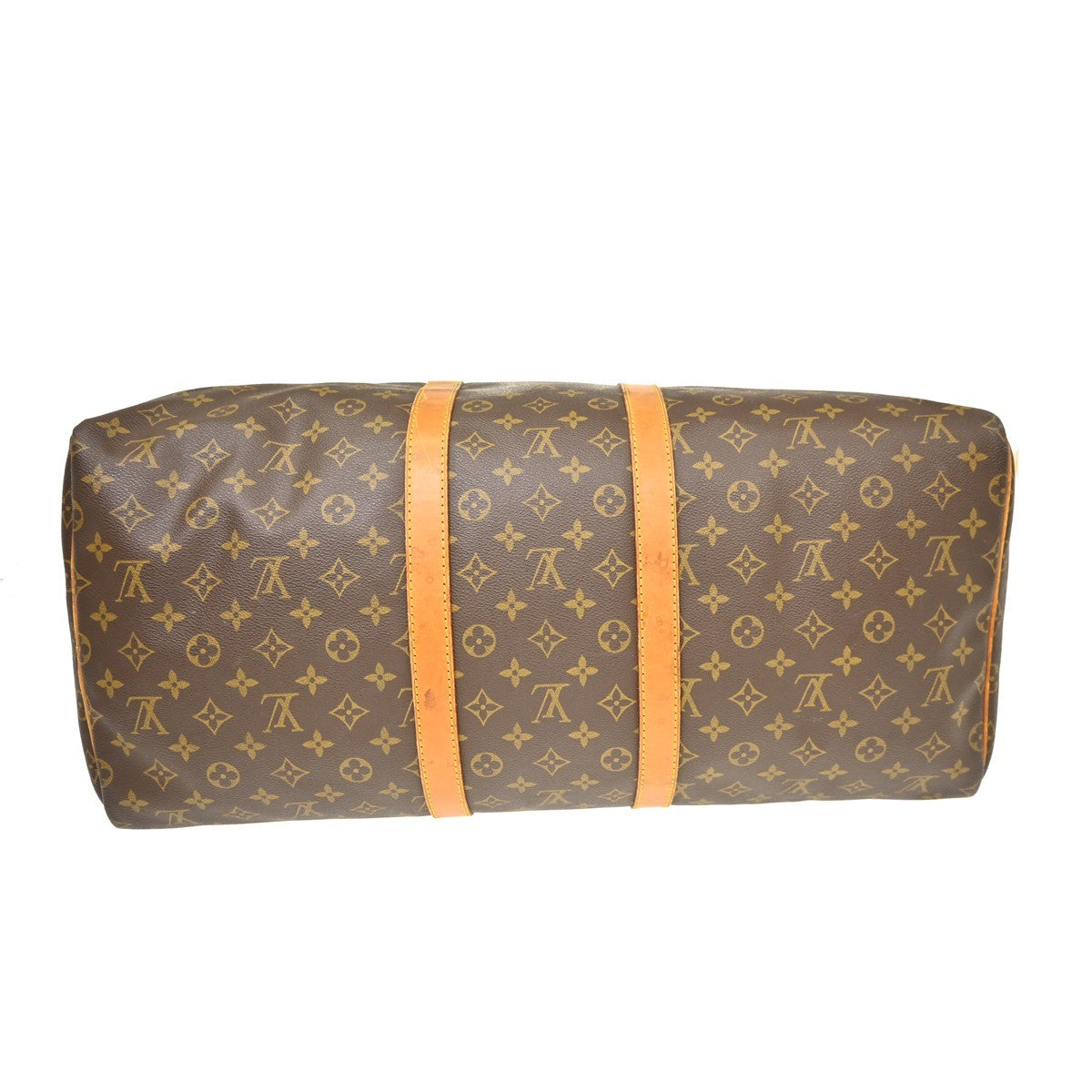Louis Vuitton Keepall Monogram Canvas Brown Canvas Travel Bag Bag (Pre-Owned)