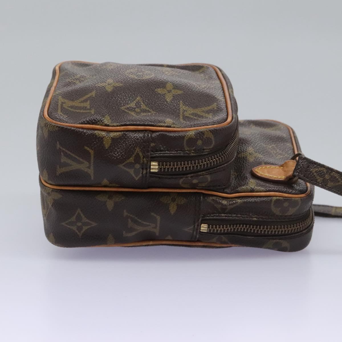 Louis Vuitton Mini Amazone Brown Canvas Shoulder Bag (Pre-Owned)