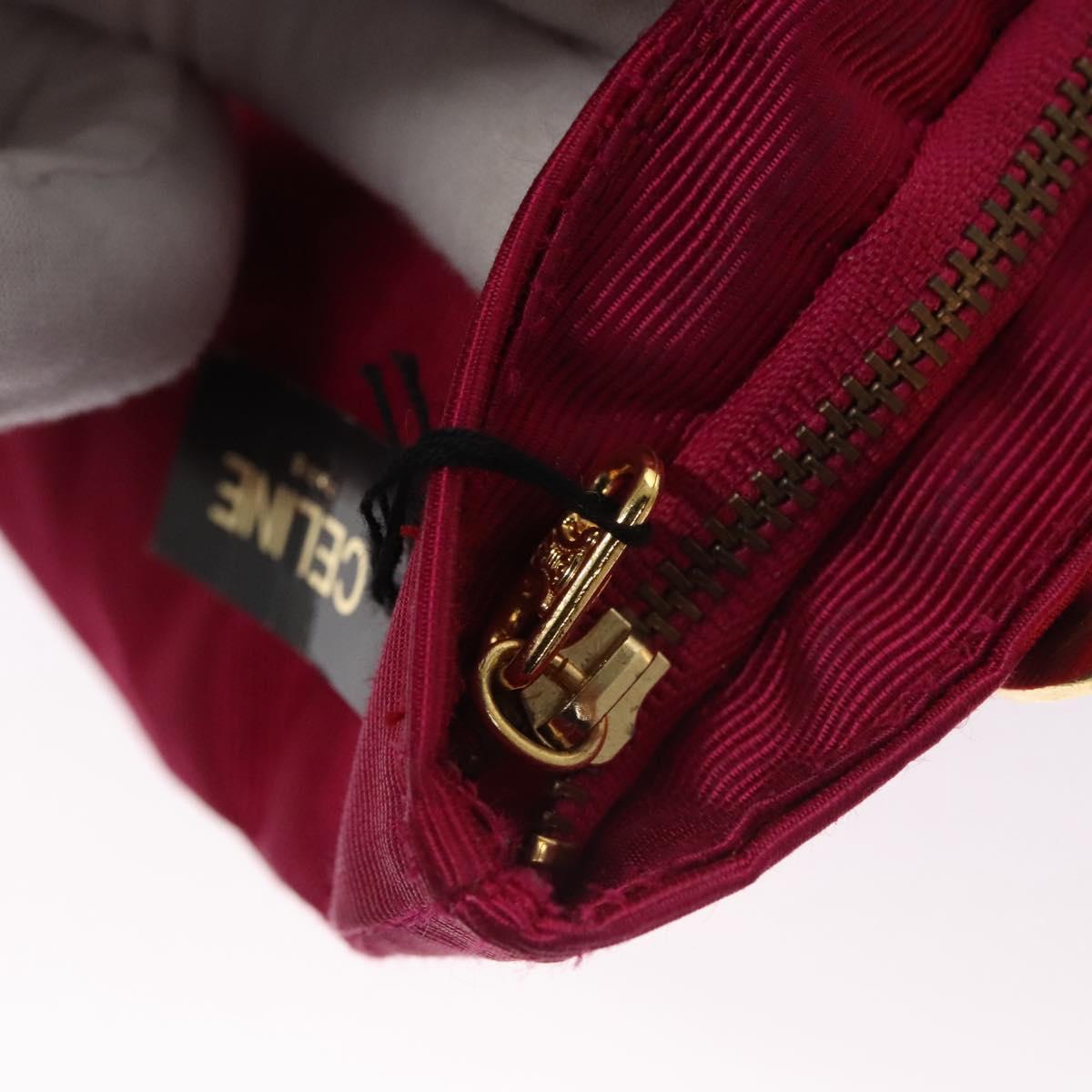 Céline Logo Du Cercle Pink Synthetic Clutch Bag (Pre-Owned)