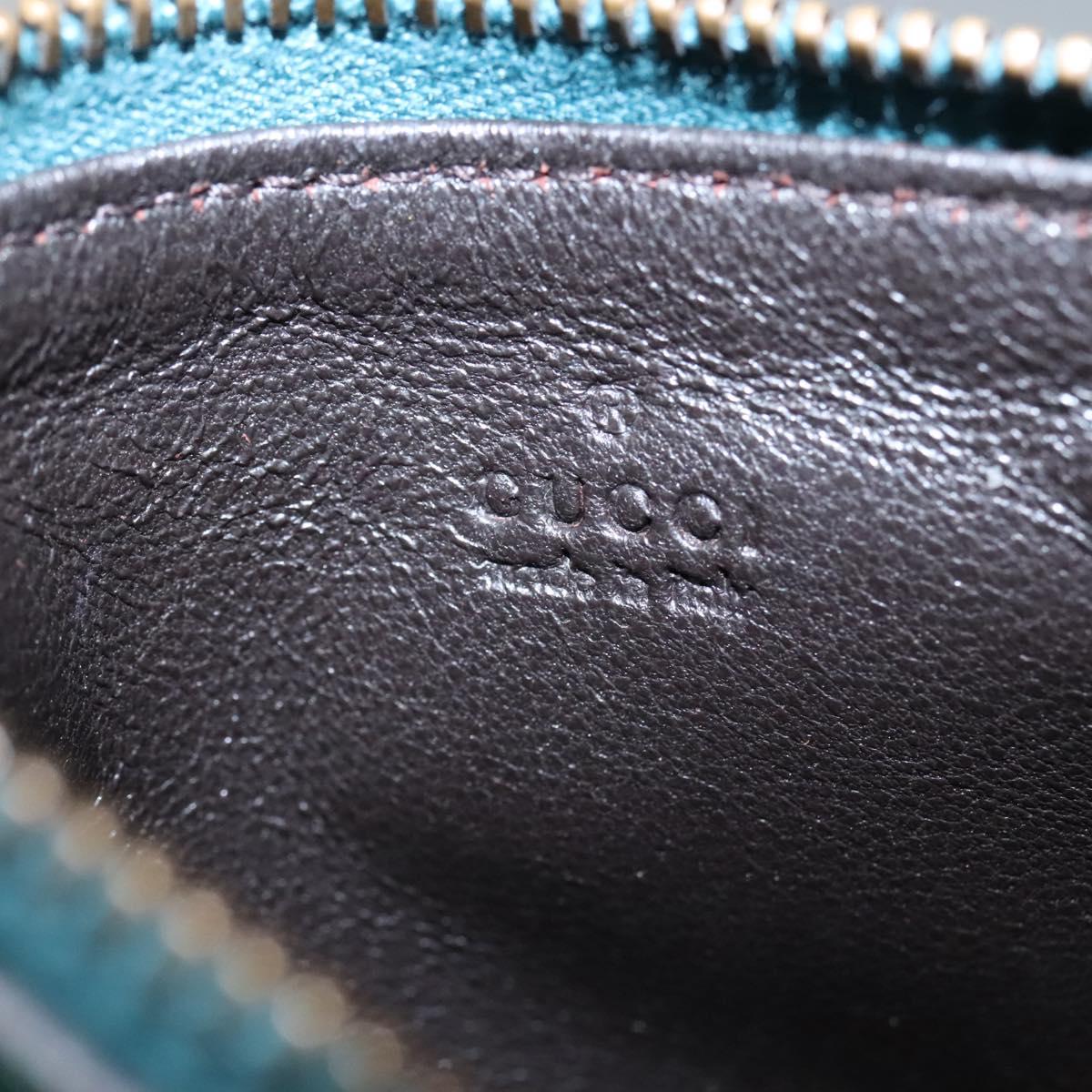 Gucci Green Leather Wallet (Pre-Owned)