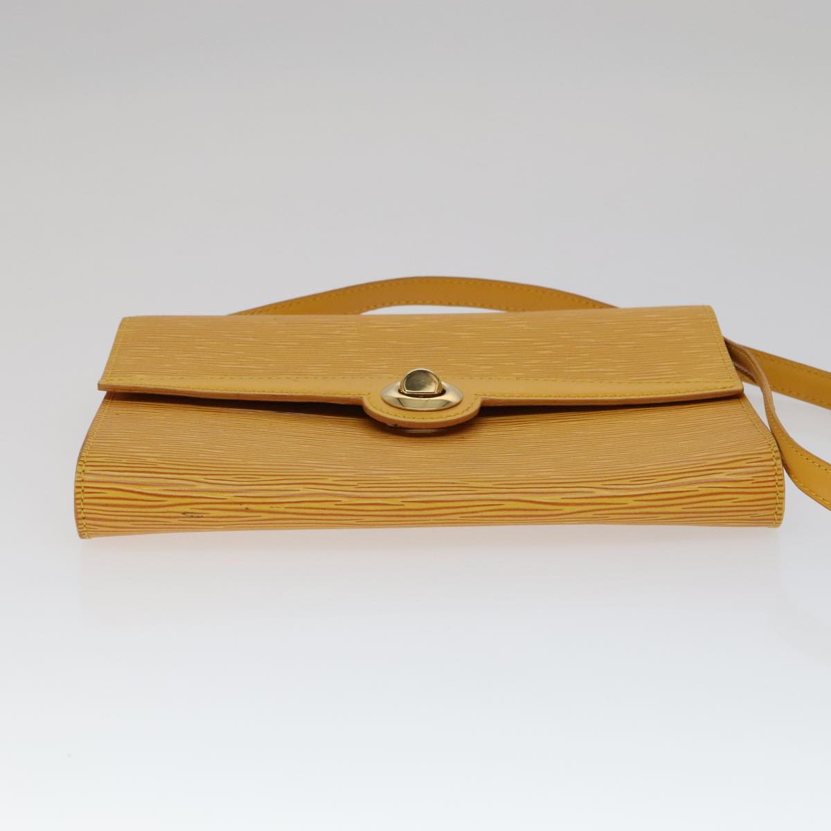 Louis Vuitton Arche Yellow Leather Shoulder Bag (Pre-Owned)
