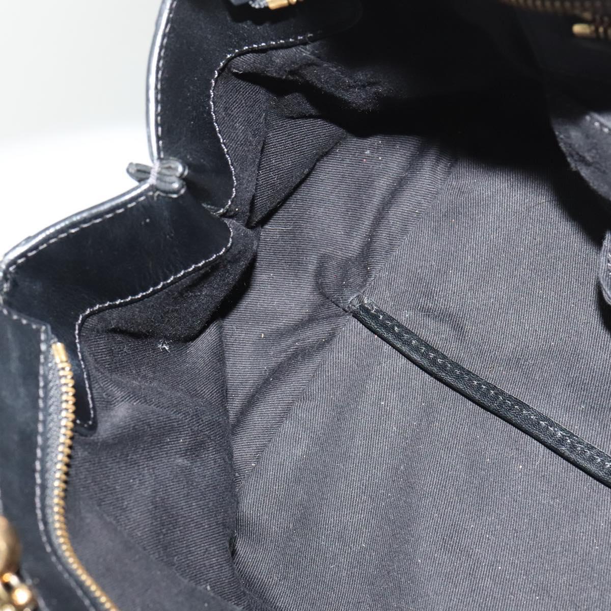 Chloé Alice Black Leather Handbag (Pre-Owned)