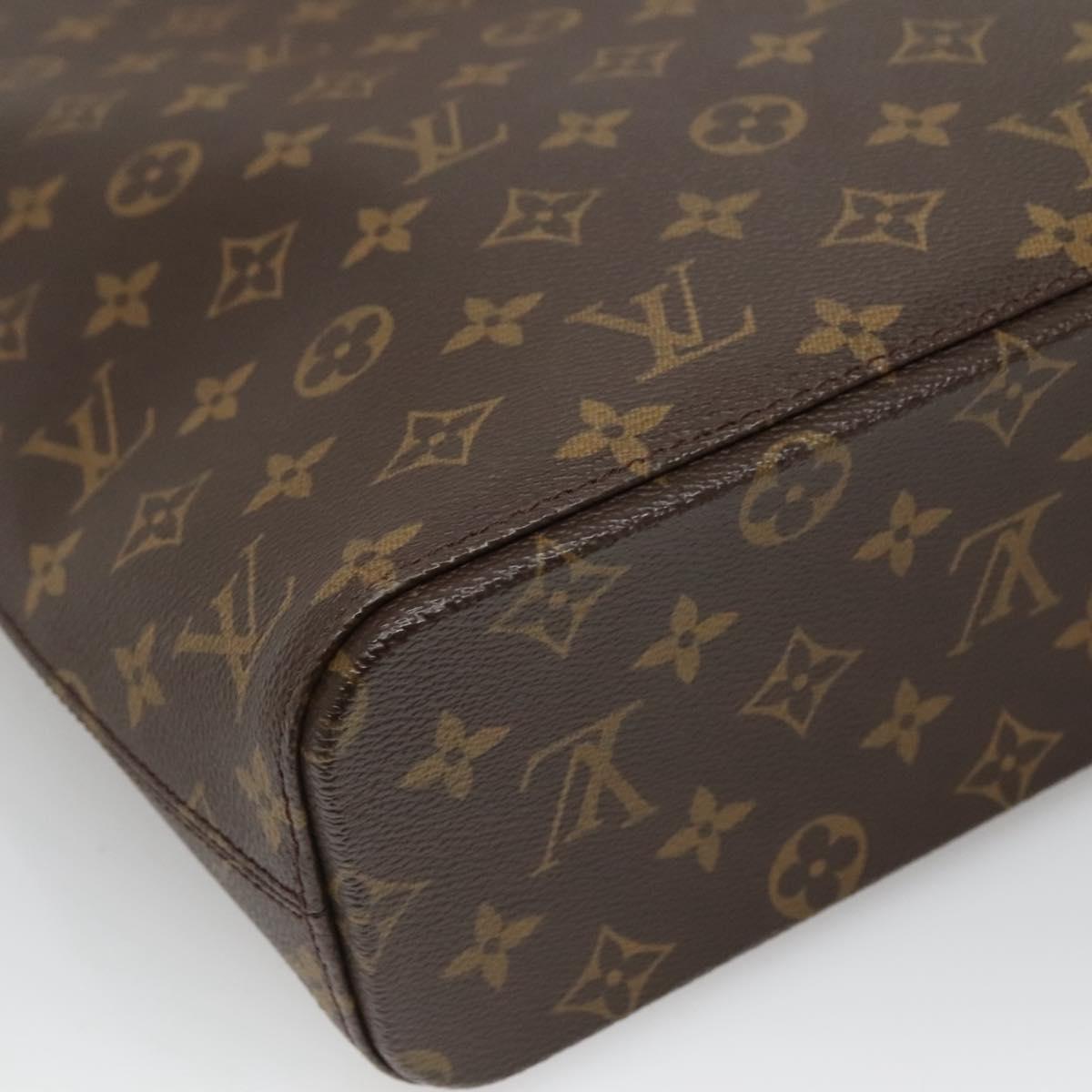 Louis Vuitton Luco Brown Canvas Tote Bag (Pre-Owned)