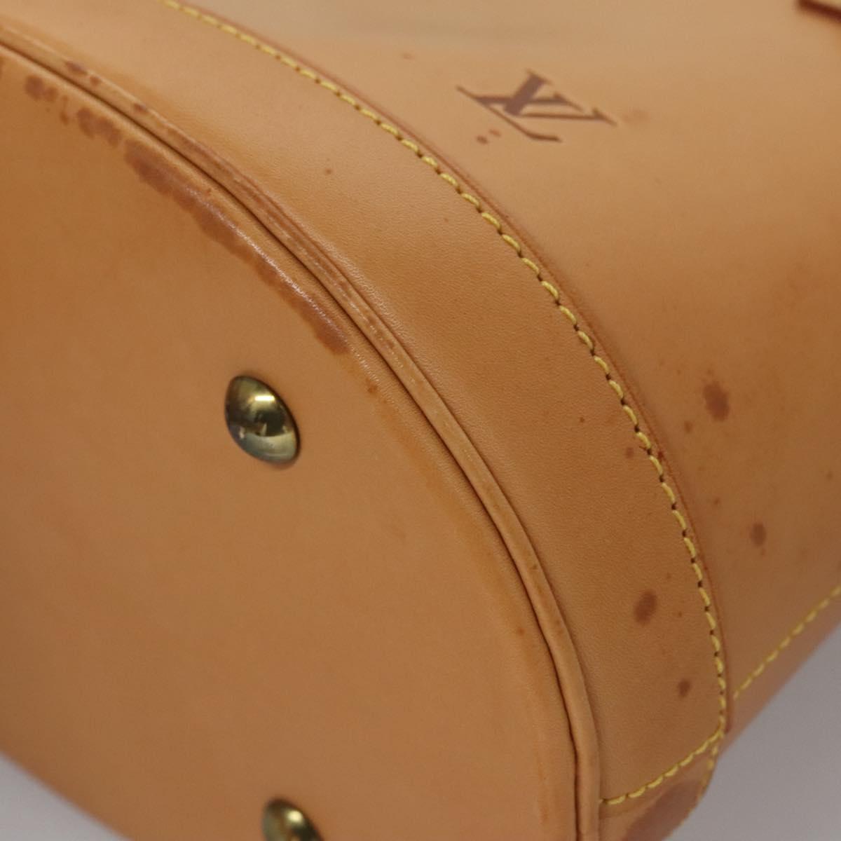 Louis Vuitton Bucket Beige Leather Tote Bag (Pre-Owned)