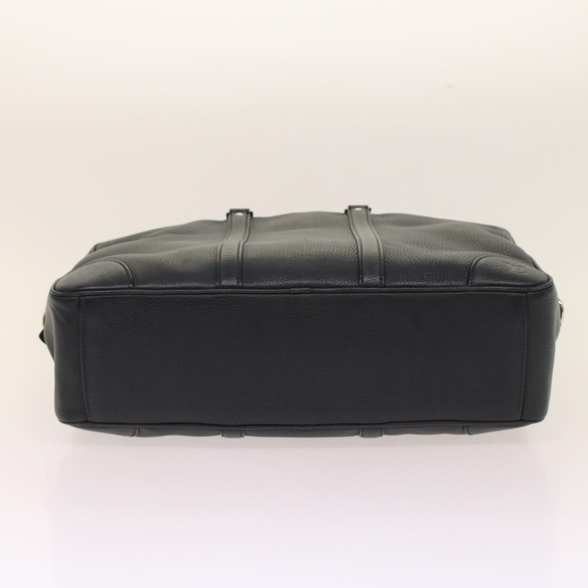 Louis Vuitton Naxos Black Leather Handbag (Pre-Owned)